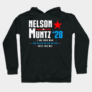 Vote Nelson Muntz 2020 Simpsons Election (White) Hoodie